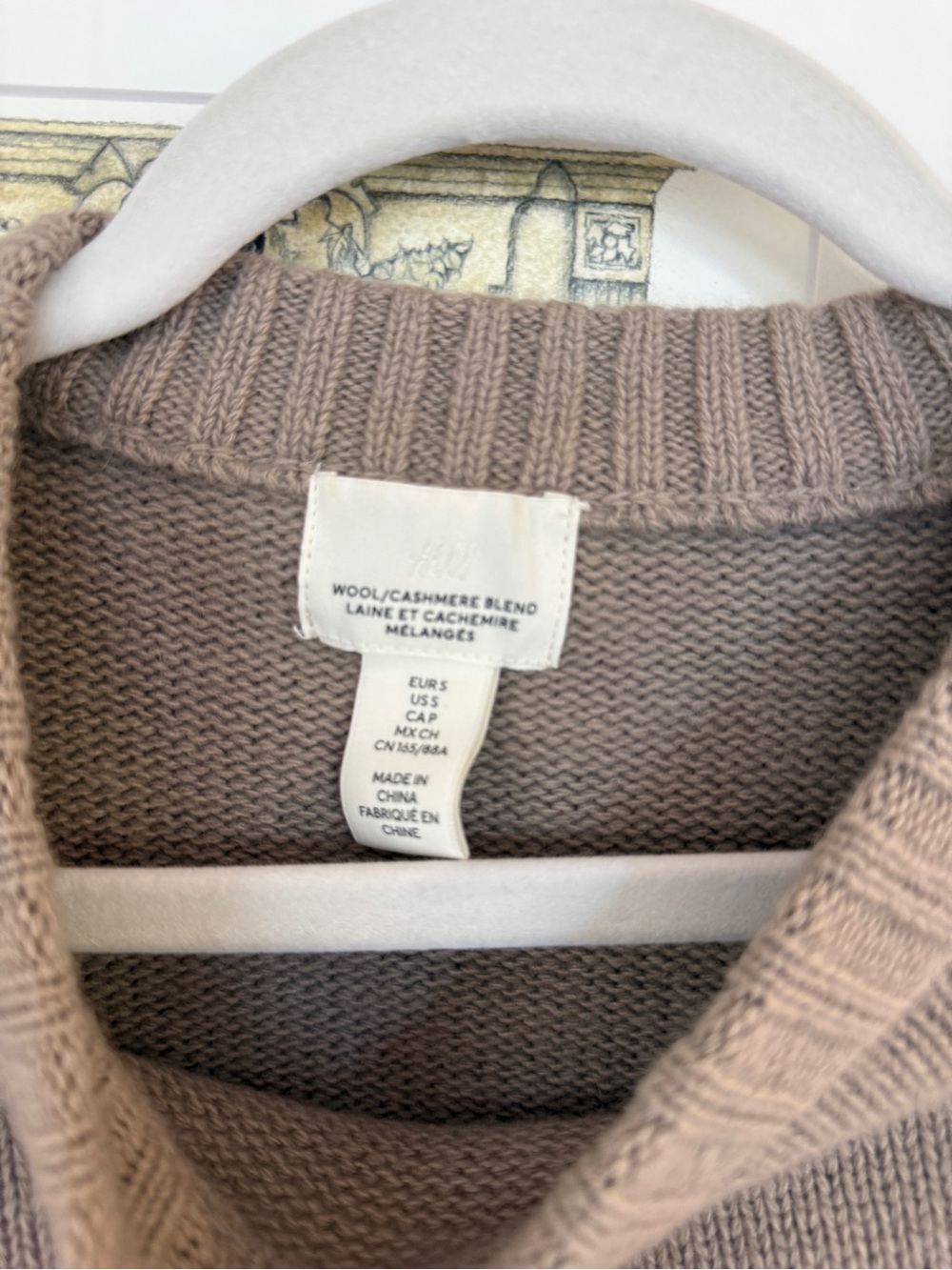 H&M Oversized Wool Cashmere Blend Sweater - Picture 4 of 5
